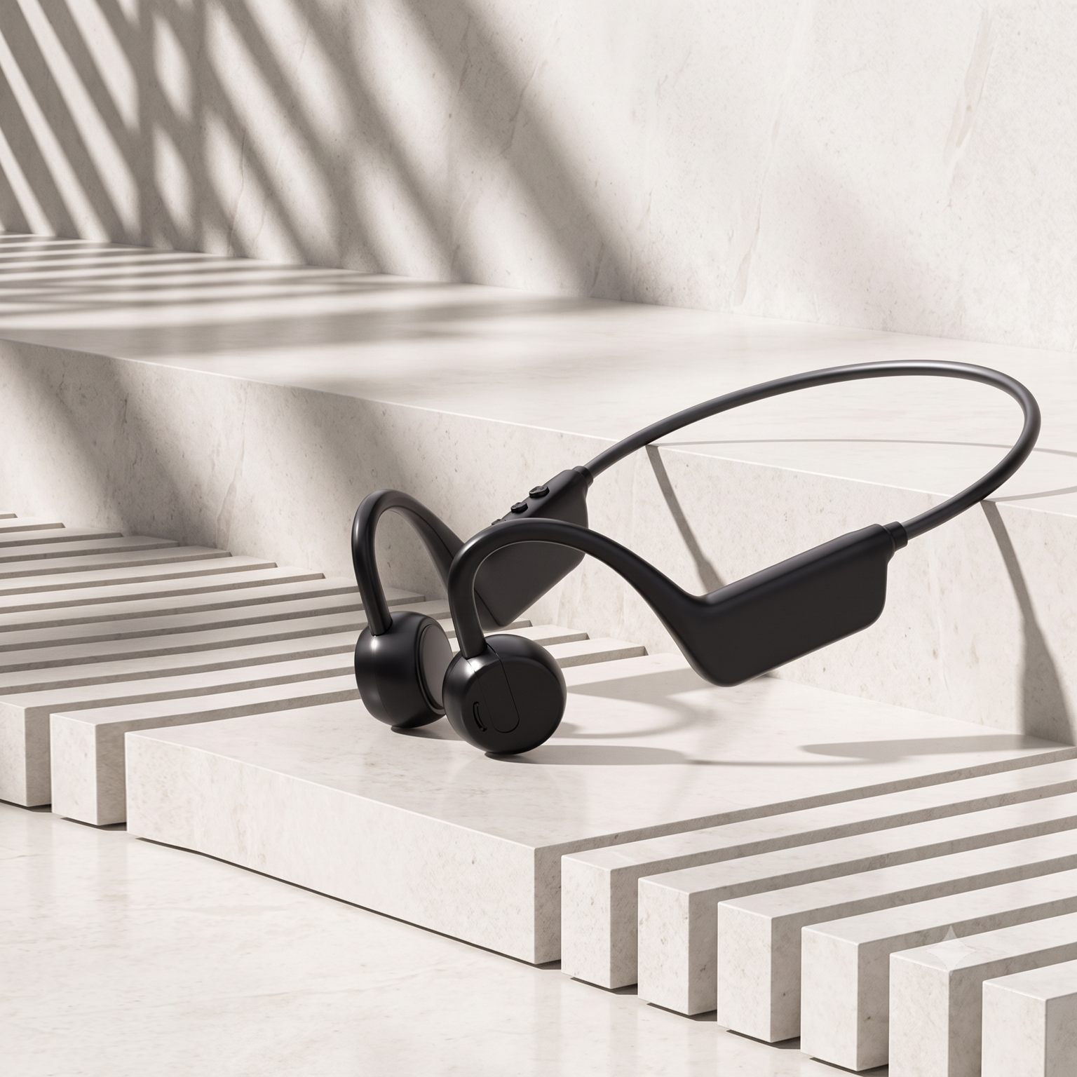 Bone Conduction Headphones - Bluetooth 5.4 Waterproof Sports Headset