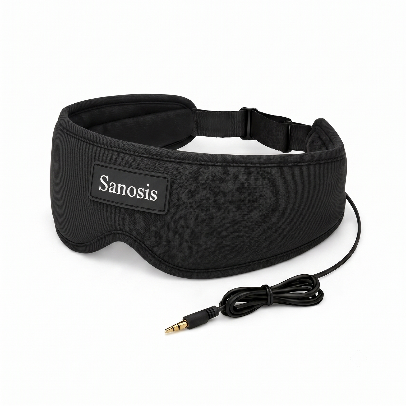Sanosis Explorer - Wired Precision Audio Mask with 3D Eye Comfort